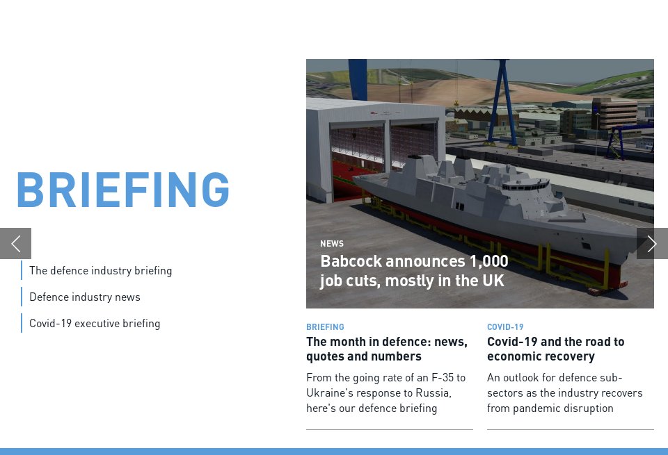 Briefing - Global Defence Technology | Issue 122 | April 2021
