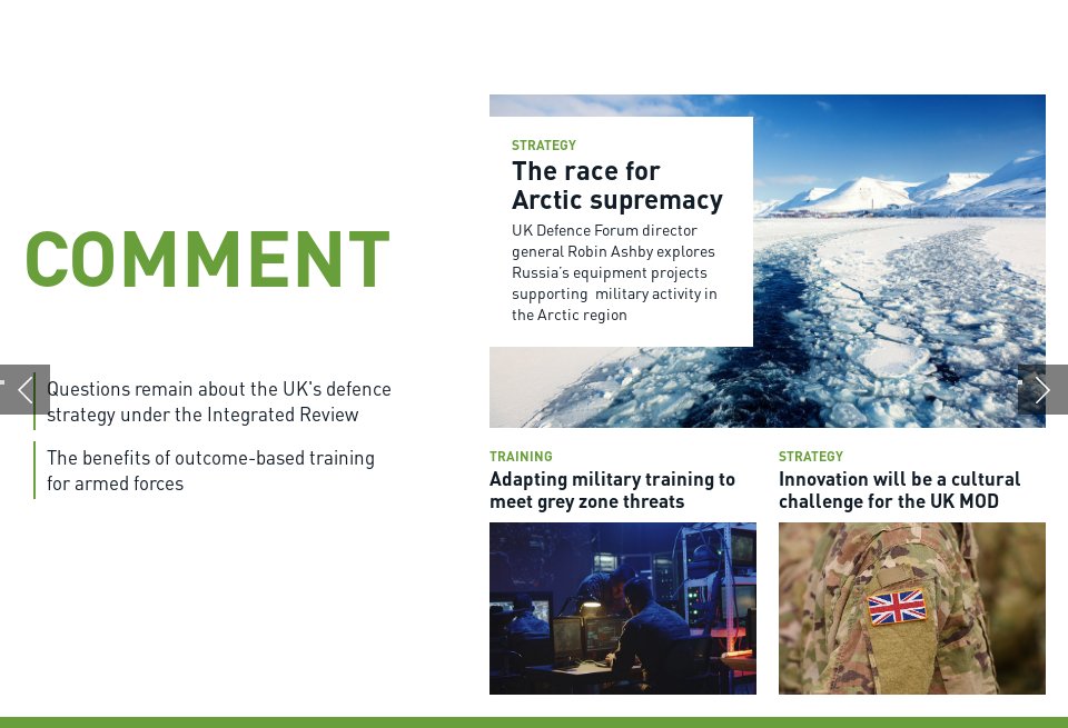 In Depth - Global Defence Technology | Issue 122 | April 2021