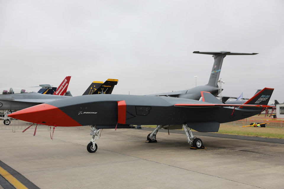 India has unveiled a mock-up of an unmanned wingman for its