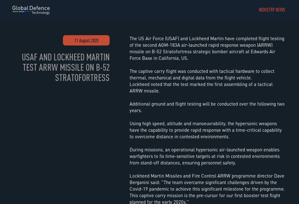 Next issue preview - Global Defence Technology | Issue 114 | August 2020