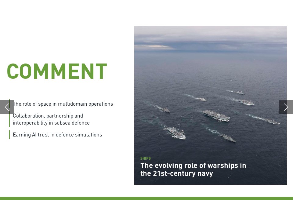 In Depth - Global Defence Technology | Issue 126 | August 2021