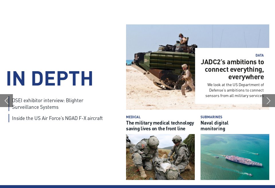 In Depth - Global Defence Technology | Issue 126 | August 2021