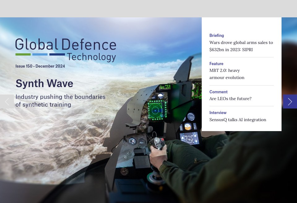 Home | Synth Wave - Global Defence Technology | Issue 150 | December 2024