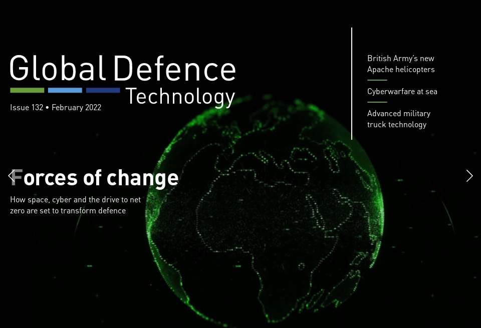 Home | Forces of change - Global Defence Technology | Issue 132 ...