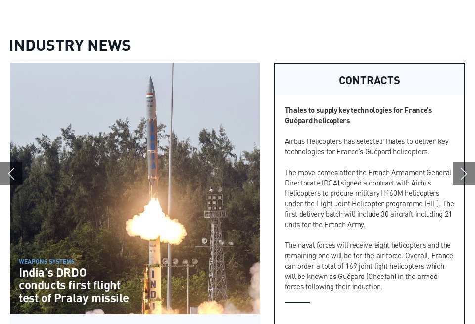 Briefing - Global Defence Technology | Issue 131 | January 2022