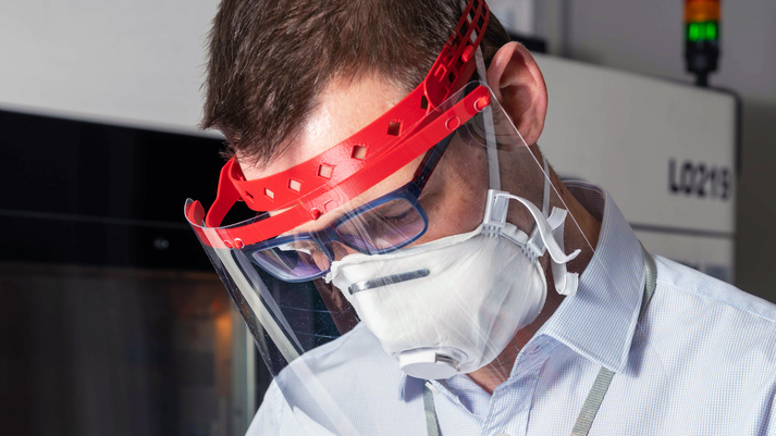 BAE systems is manufacturing face shields for the NHS
