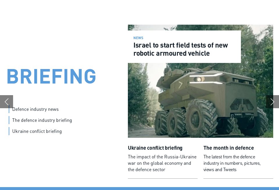 Briefing - Global Defence Technology | Issue 135 | June 2022