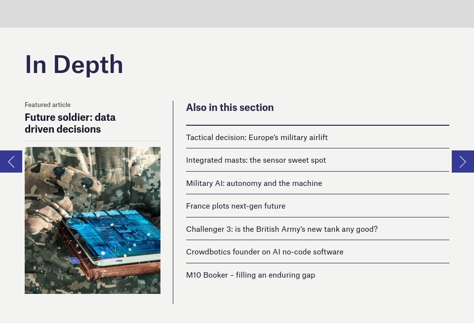In Depth - Global Defence Technology | Issue 147 | June 2024