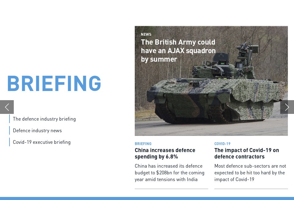 Briefing - Global Defence Technology | Issue 121 | March 2021