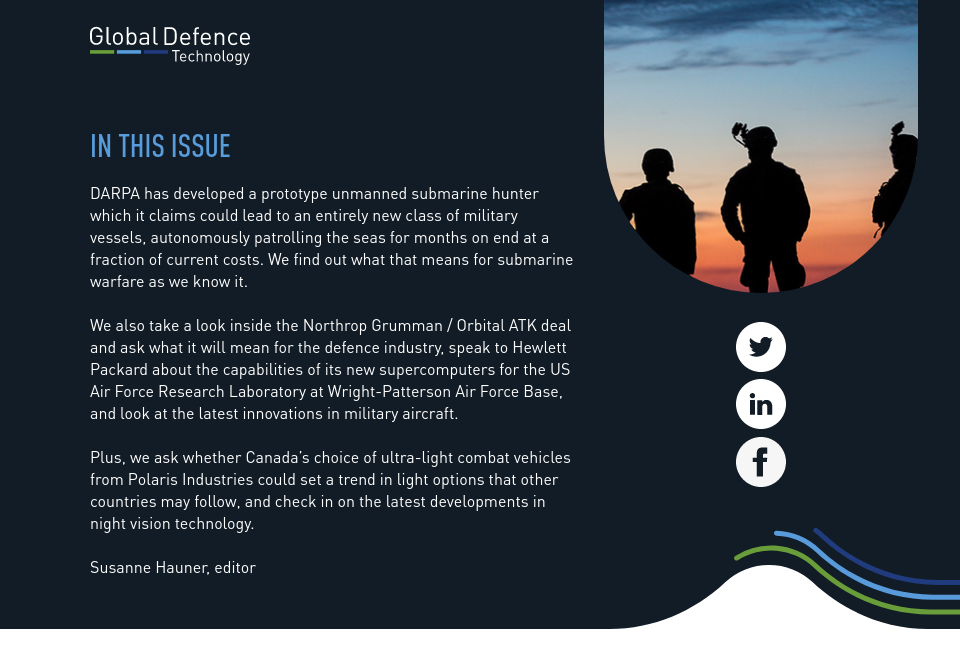 In this issue - Global Defence Technology | Issue 87 | May 2018