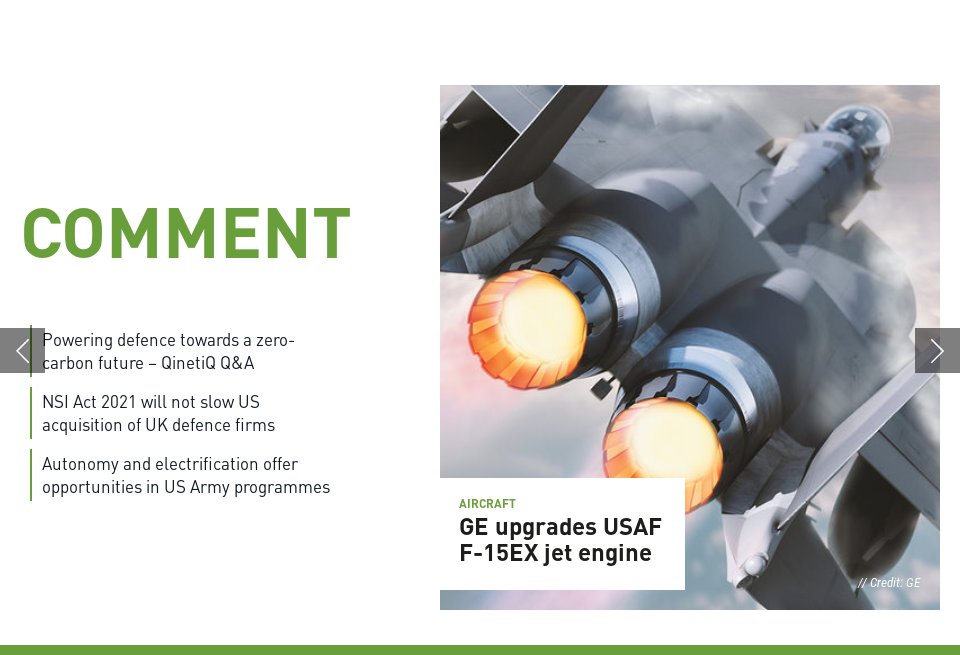 Comment - Global Defence Technology | Issue 129 | November 2021