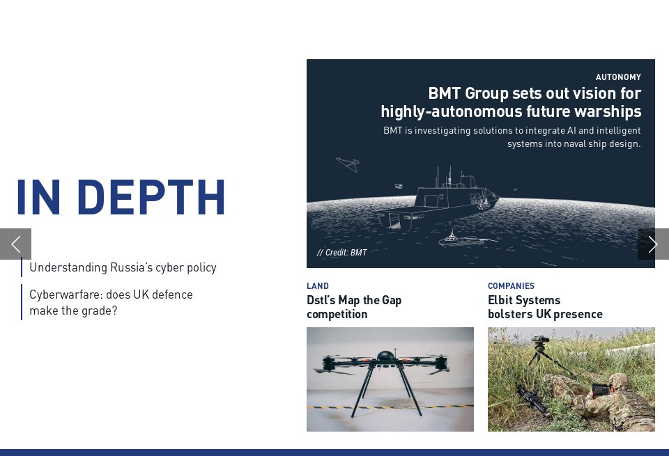 In Depth - Global Defence Technology | Issue 129 | November 2021