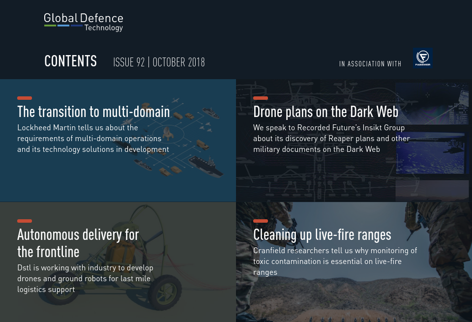 Contents - Global Defence Technology | Issue 92 | October 2018