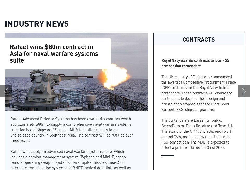 Industry News - Global Defence Technology | Issue 127 | September 2021