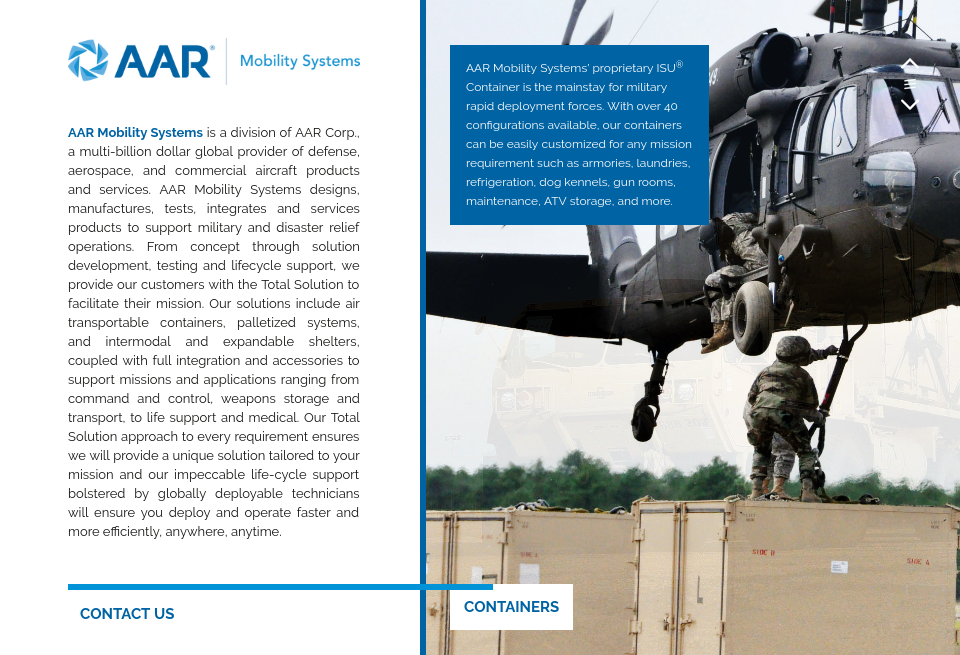 AAR Mobility Systems - Global Defence Technology | Yearbook 2018