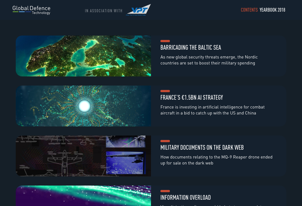Contents - Global Defence Technology | Yearbook 2018